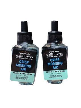 CRISP MORNING AIR WALLFLOWER FRAGRANCE REFILLS BY BATH AND BODY WORKS